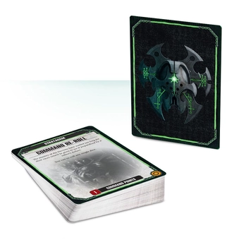  «Набор карт Games Workshop Datacards: Necrons (60220110002)», бренда Games Workshop - фото №5 - миниатюра