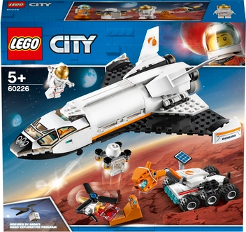  «Конструктор LEGO City Шаттл для досліджень Марсу (60226)», бренду LEGO - фото №2 - мініатюра