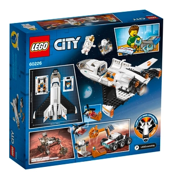  «Конструктор LEGO City Шаттл для досліджень Марсу (60226)», бренду LEGO - фото №3 - мініатюра