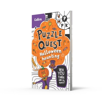 Бумажная книга «Puzzle Quest. Halloween Haunting», автор Киа Мари Хант - фото №2 - миниатюра