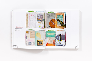 Бумажная книга «A World of Artist Journal Pages. 1000+ Artworks 230 Artists 30 Countries», автор Доун ДеВрис Сокол - фото №4 - миниатюра