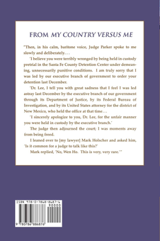 Паперова книга «My Country Versus Me. The First-Hand Account by the Los Alamos Scientist Who Was Falsely Accused of Being a Spy», авторів Вен Хо Лі, Хелен Зіа - фото №2 - мініатюра