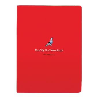 Бумажная книга «NYC Handmade Silkscreened Journal» - фото №2 - миниатюра