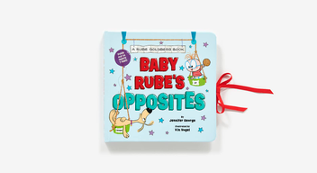 Паперова книга «Baby Rube's Opposites (A Rube Goldberg Book)», автор Дженніфер Джордж - фото №4 - мініатюра