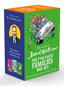 Бумажная книга «The World of David Walliams. Fun-Tastic Families Box Set», автор Дэвид Уольямс - фото №2 - миниатюра