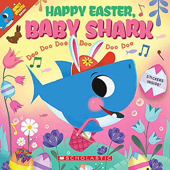 Бумажная книга «Happy Easter Baby Shark Doo Doo Doo Doo Doo Doo», автор Джон Джон Баджет - фото №2 - миниатюра