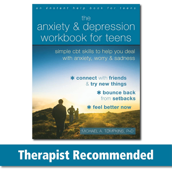 Паперова книга «The Anxiety and Depression Workbook for Teens», автор Майкл А. Томпкінс - фото №9 - мініатюра