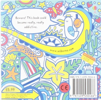 Бумажная книга «Holiday Pocket Doodling and Colouring book» - фото №2 - миниатюра