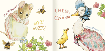 Паперова книга «Night, Night, Peter Rabbit», автор Беатріс Поттер - фото №6 - мініатюра