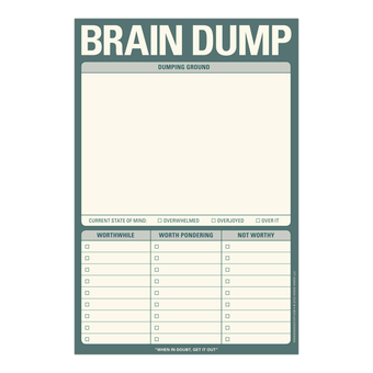 Паперова книга «Brain Dump Pad» - фото №2 - мініатюра