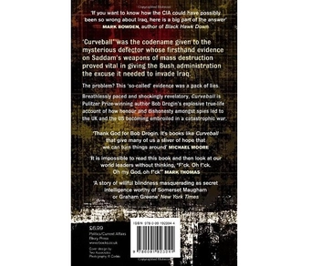 Бумажная книга «Curveball: Spies, Lies and the Man Behind Them: The Real Reason America Went to War in Iraq», автор Боб Дрогин - фото №3 - миниатюра