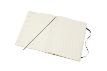  «Еженедельник Moleskine 2019-2020 Черный (DSB18WN4Y20)», бренда Moleskine - фото №4 - миниатюра