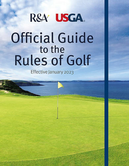Паперова книга «Official Guide to the Rules of Golf» - фото №1 - мініатюра