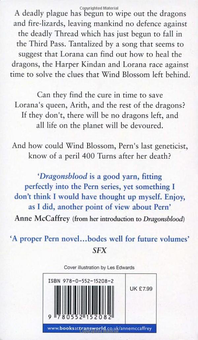 Бумажная книга «Dragonsblood. Book 22», автор Энн Маккефри - фото №3 - миниатюра