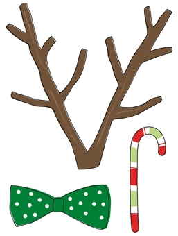 Бумажная книга «Holiday Photobooth Props» - фото №2 - миниатюра