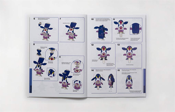 Бумажная книга «Make and Move: Animals. 12 Paper Puppets to Press Out and Play», автор Сато Хисао - фото №6 - миниатюра