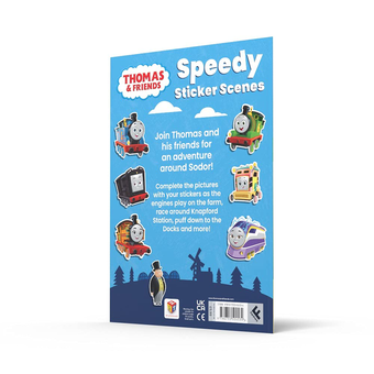 Бумажная книга «Thomas & Friends. Speedy Sticker Scenes» - фото №5 - миниатюра