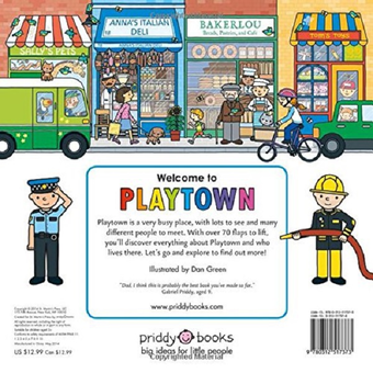 Паперова книга «Lift-the-Flap Book. Playtown», автор Роджер Прідді - фото №2 - мініатюра