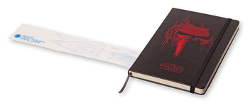  «Нотатник Moleskine Star Wars VII середній в лінію чорний (LESW7BQP060)», brand Moleskine / Moleskine /  - фото №5 - миниатюра