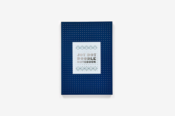 Бумажная книга «Jot Dot Doodle Notebook. Blue and Silver», автор Роби Рогге - фото №2 - миниатюра