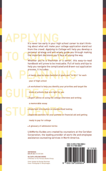 Бумажная книга «Applying To College. A Planning Guide For Students», автор Кейси Уоттс - фото №2 - миниатюра