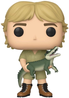  «Коллекционная фигурка Funko POP! Crocodile Hunter Steve Irwin (43977)», бренда Funko Pop - фото №1 - миниатюра