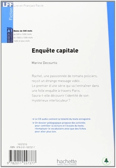 Бумажная книга «Enquete capitale (+ CD audio MP3)», автор Марин де Куртис - фото №3 - миниатюра
