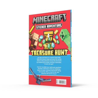 Бумажная книга «Minecraft Sticker Adventure. Treasure Hunt», автор Mojang AB - фото №4 - миниатюра