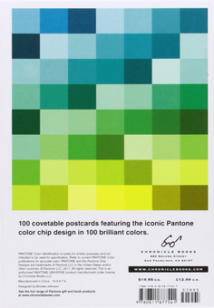 Бумажная книга «Pantone Postcard Box. 100 Postcards » - фото №2 - миниатюра