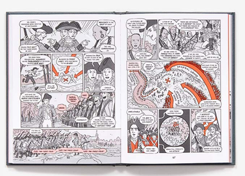 Бумажная книга «Lafayette! (Nathan Hale's Hazardous Tales #8). A Revolutionary War Tale», автор Натан Хейл - фото №4 - миниатюра