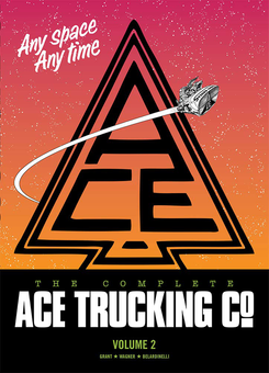 Бумажная книга «The Complete Ace Trucking. Volume 2», авторов Джон Вагнер, Алан Грант - фото №1 - миниатюра