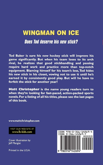 Бумажная книга «Wingman On Ice», автор Мэтт Кристофер - фото №2 - миниатюра