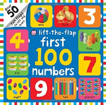 Бумажная книга «Lift-the-Flap: First 100 Numbers» - фото №1 - миниатюра