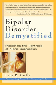 Паперова книга «Bipolar Disorder Demystified. Mastering the Tightrope of Manic Depression», авторів Пітер Уайброу, Лана Кастл - фото №1 - мініатюра