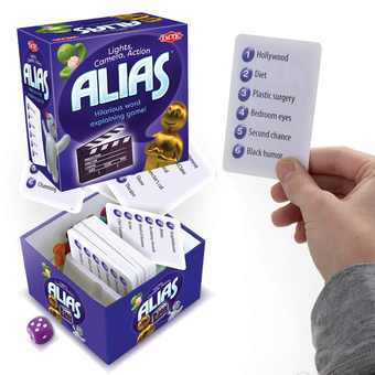  «Настольная игра Tactic Alias: Свет, камера, мотор. Дорожная версия (55813)», бренда Tactic - фото №4 - миниатюра