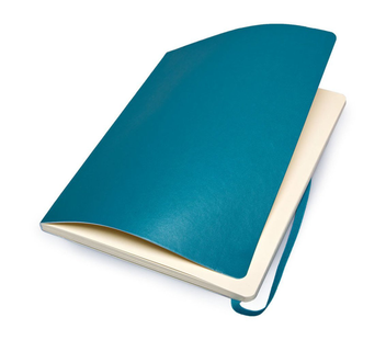  «Блокнот Moleskine Classic большой линия аквамарин (QP621B6)», бренда Moleskine - фото №5 - миниатюра