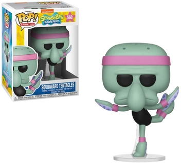  «Коллекционная фигурка Funko Pop! Spongebob Squidward Ballerina (39558)», бренда Funko Pop - фото №2 - миниатюра