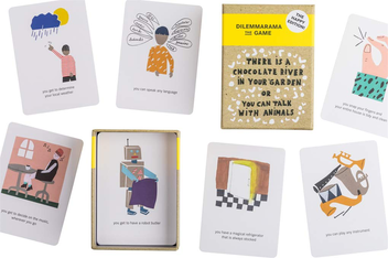 Бумажная книга «Dilemmarama the Game. Happy edition. The game is simple, you have to choose!» - фото №2 - миниатюра