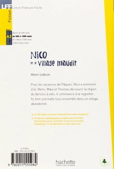 Паперова книга «Nico et le village maudit (+ audio CD) », автор Henri Lebrun - фото №3 - мініатюра