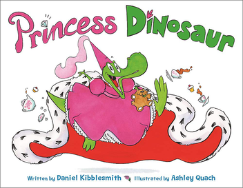 Паперова книга «Princess Dinosaur», автор Дениел Кибблсміт - фото №1 - мініатюра