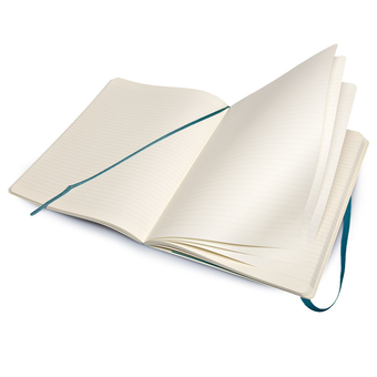  «Блокнот Moleskine Classic большой линия аквамарин (QP621B6)», бренда Moleskine - фото №6 - миниатюра