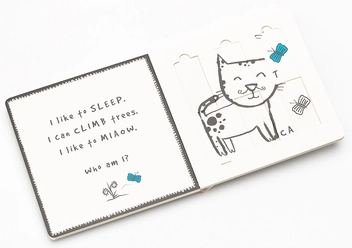 Бумажная книга «Pets: A Slide & Play Book», автор Сурья Сайнани - фото №3 - миниатюра