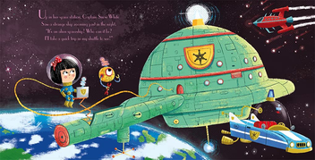 Паперова книга «Snow White in Space», автор Пітер Бентлі - фото №5 - мініатюра