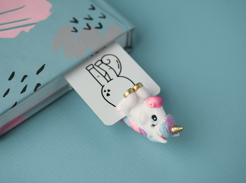 «Закладка MyBOOKmark Крошка единорог (MB225)» - фото №4 - миниатюра
