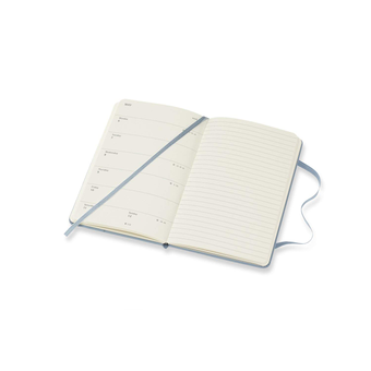  «Еженедельник карманный Moleskine на 2019 год голубой (DHB3612WN2Y19)», бренда Moleskine - фото №3 - миниатюра