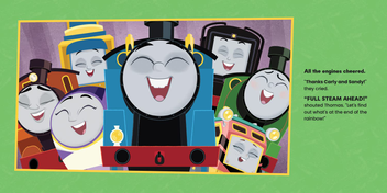 Бумажная книга «Thomas & Friends: Chasing Rainbows» - фото №3 - миниатюра