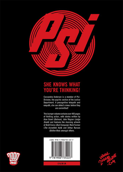 Бумажная книга «Judge Anderson. The Psi Files. Volume 01», авторов Джон Вагнер, Алан Грант - фото №2 - миниатюра