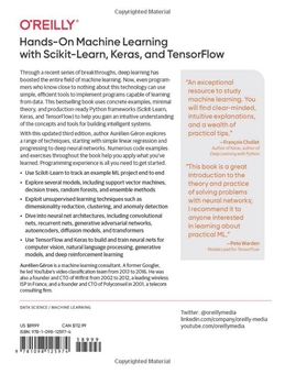 Бумажная книга «Hands-On Machine Learning with Scikit-Learn, Keras, and TensorFlow», автор Орельен Жерон - фото №2 - миниатюра