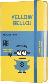 «Блокнот Moleskine Minions маленький желтый (LEMI01MM710M10)», бренда Moleskine - фото №1 - миниатюра