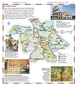 Бумажная книга «Rome Pocket Map and Guide » - фото №3 - миниатюра